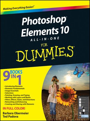 cover image of Photoshop Elements 10 All-in-One For Dummies